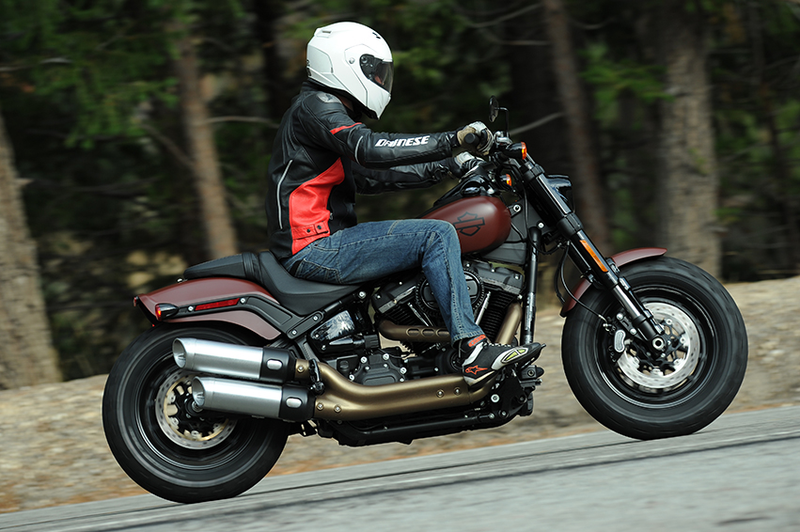 The Fat Bob is a cruiser, but it’s definitely not a touring bike.